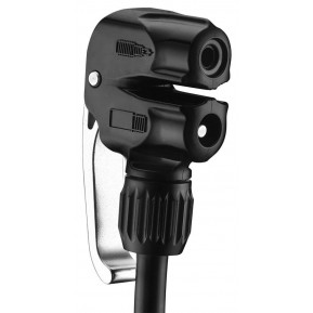 Головка до підлогового насосу Lezyne DUAL VALVE PUMP HEAD Чорний Y13 Фото №1